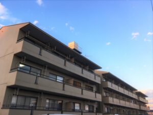 アパートの外観