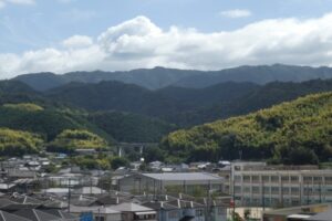 貝塚市の街並み