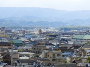 岸和田市の街並み