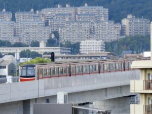 箕面市の街並み