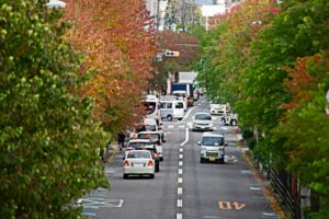 寝屋川市内の池田秦線